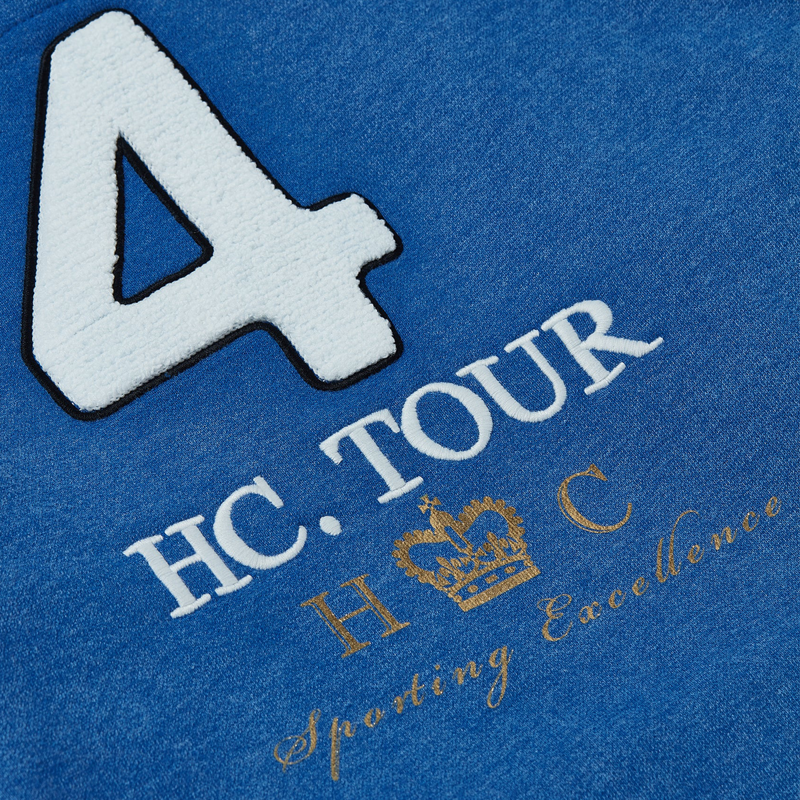Holland Cooper HC Heritage Hoodie - Deep Cobalt Marl-9